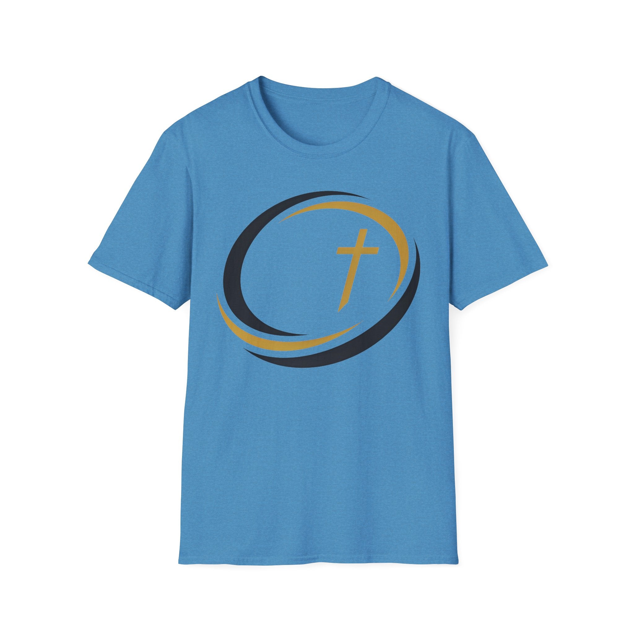 Halo Track Cross Christian Runner T-Shirt