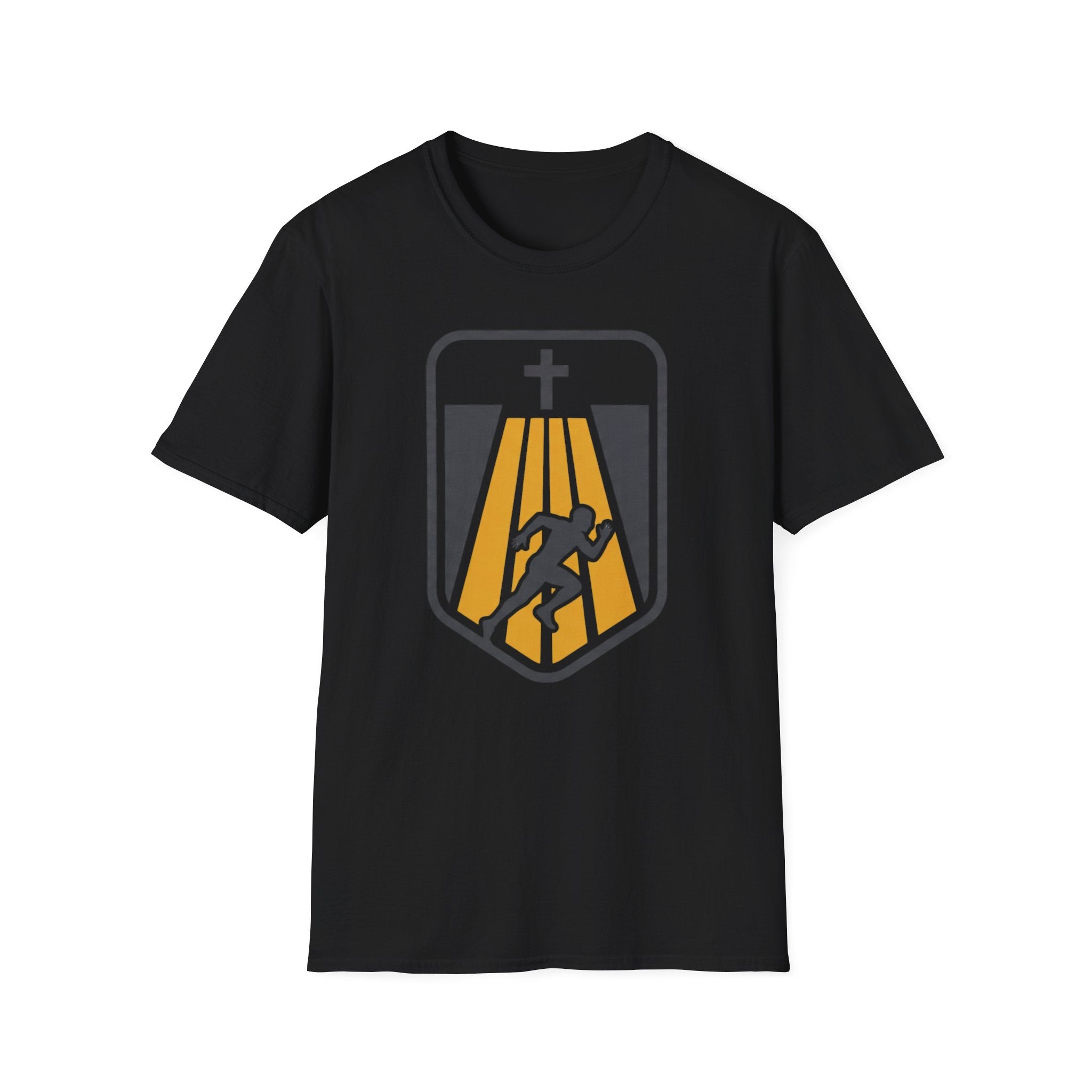 Faithful Start Christian Runner T-Shirt (Male)