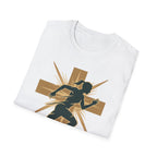 Cross Running Girl Christian Runner T-Shirt
