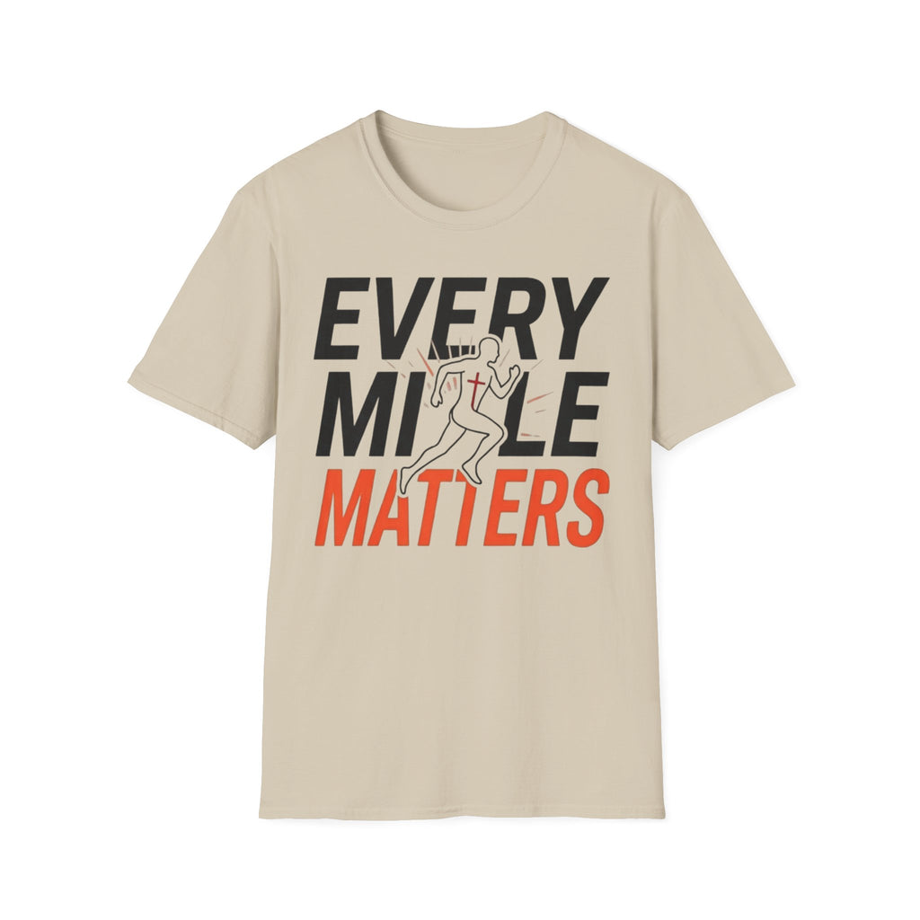Every Mile Matters Christian Runner T-Shirt (Male)