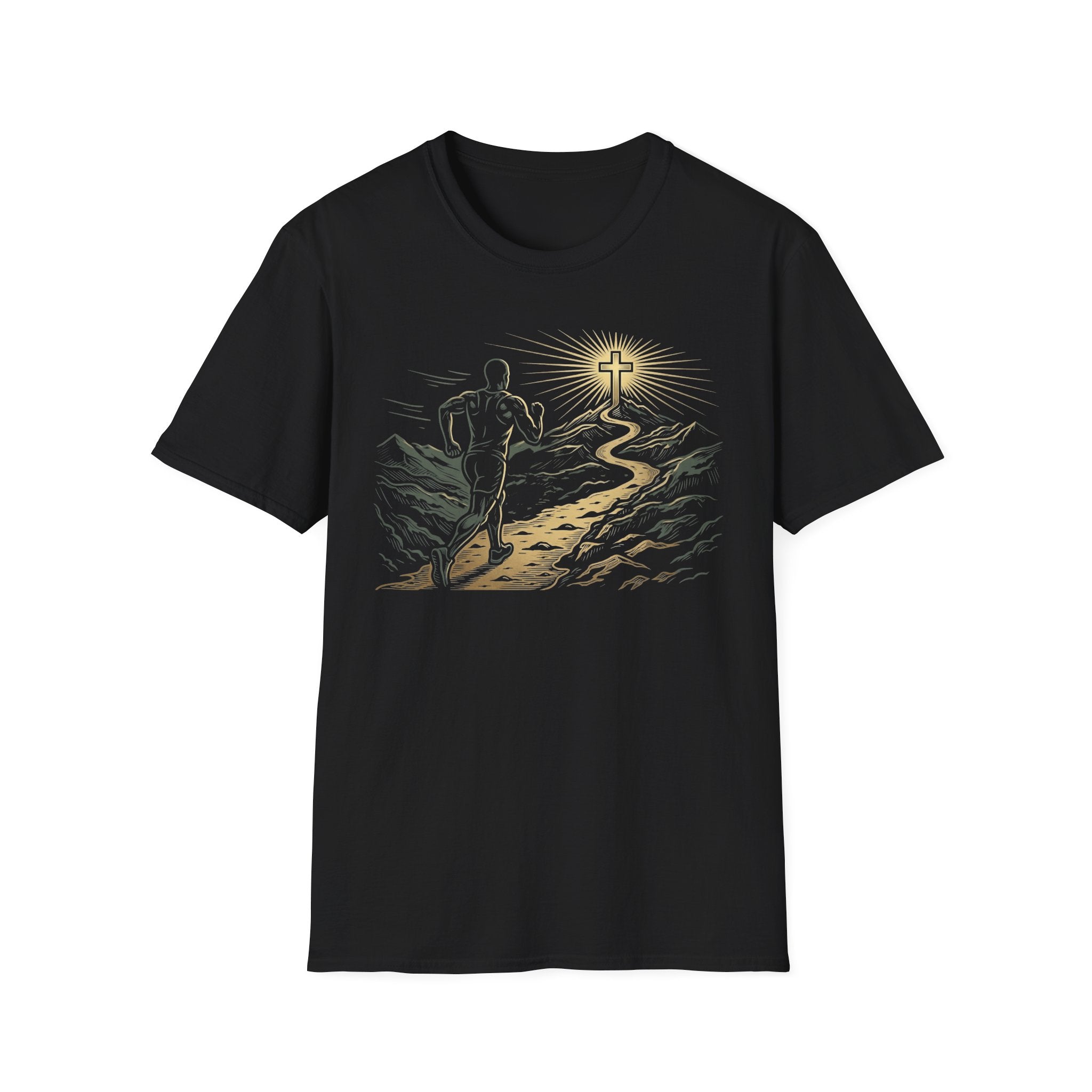Run To Him Christian Runner T-Shirt