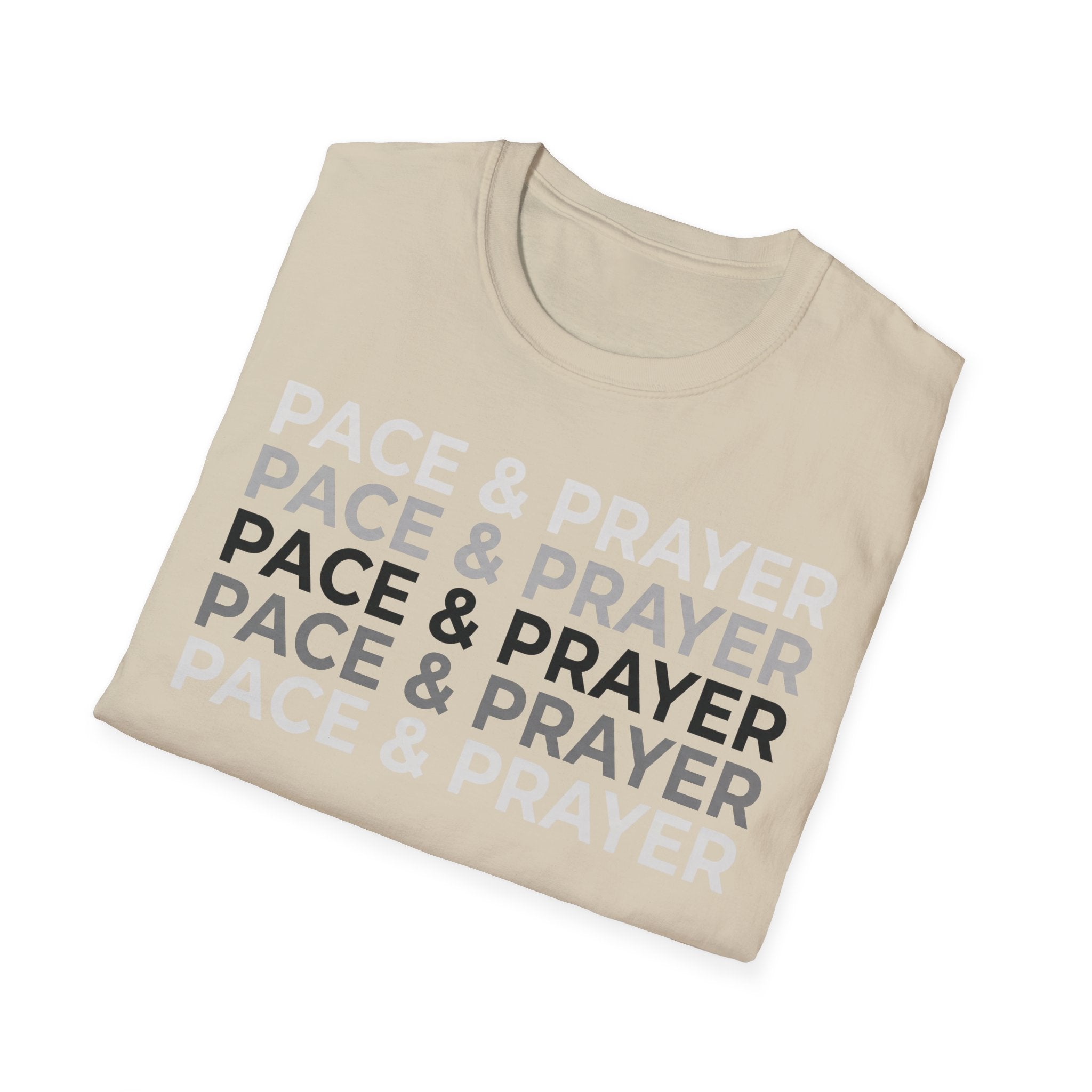 Pace & Prayer Christian Runner T-Shirt