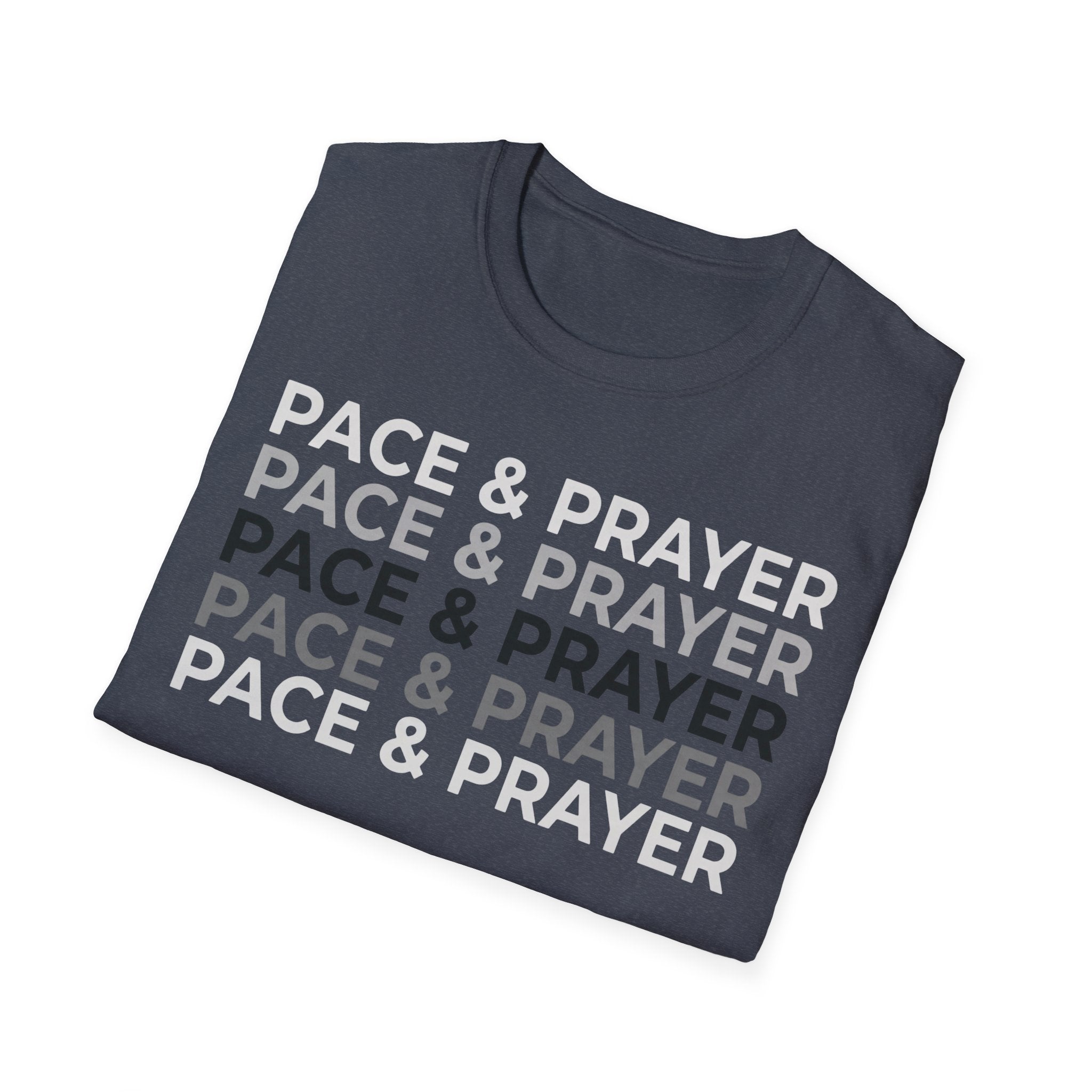 Pace & Prayer Christian Runner T-Shirt
