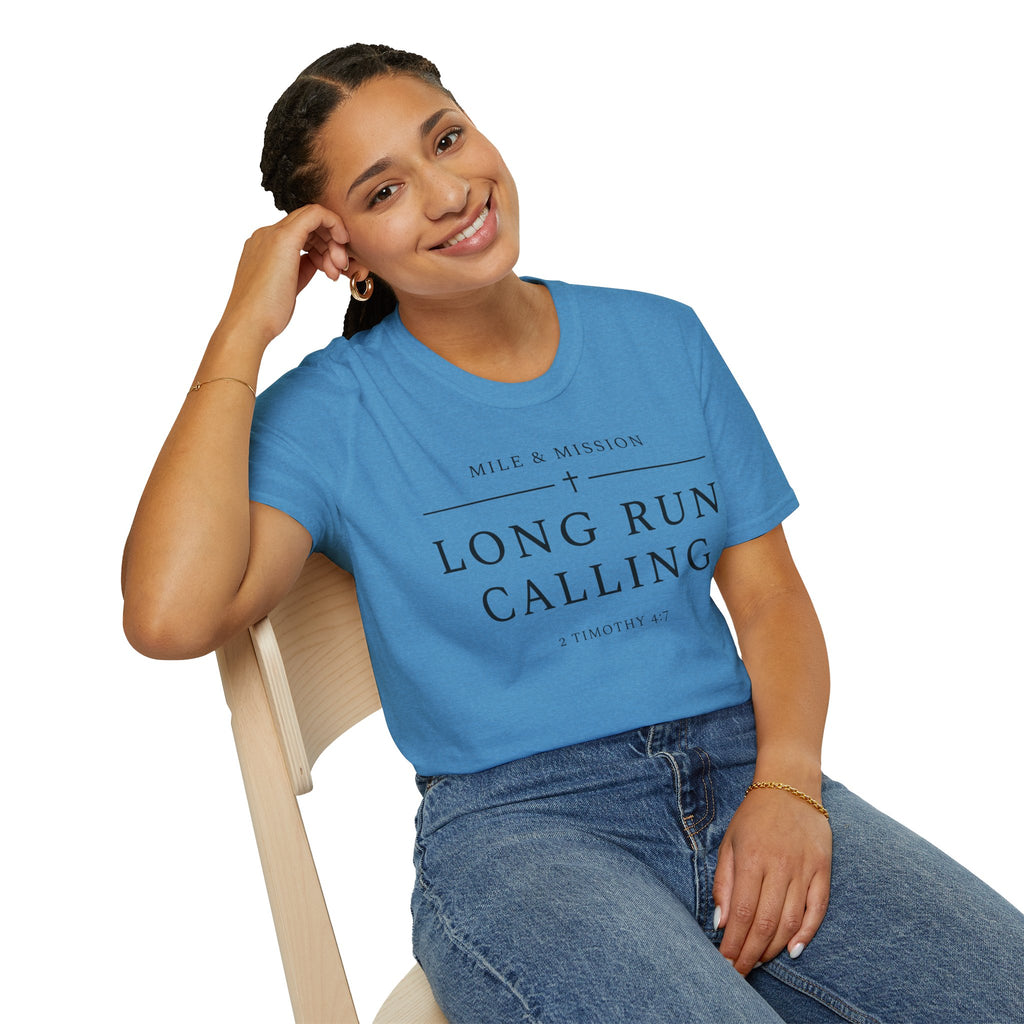 Long Run Calling Christian Runner T-Shirt
