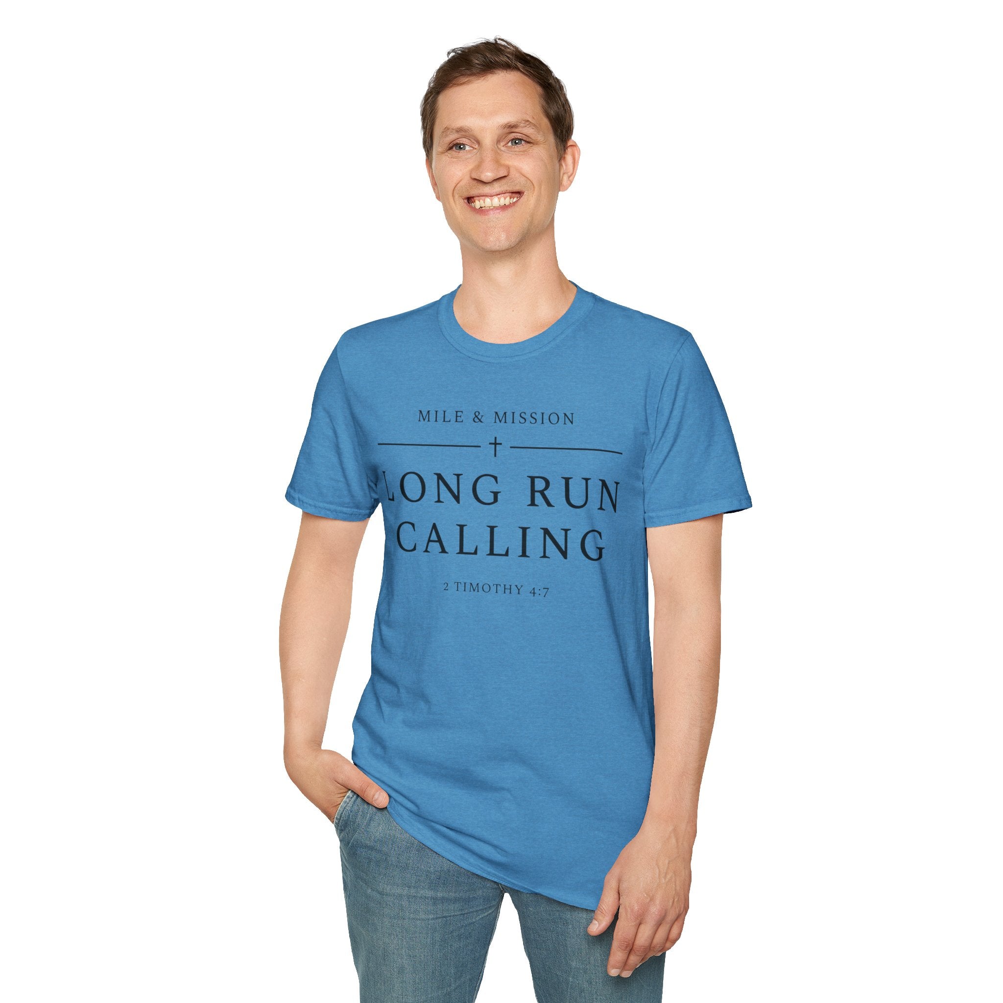 Long Run Calling Christian Runner T-Shirt