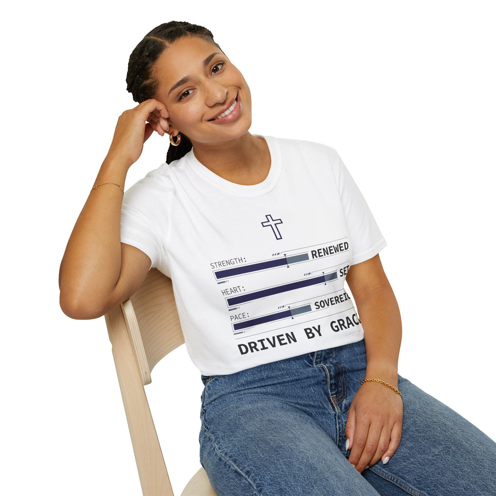 Driven by Grace Christian Runner T-Shirt