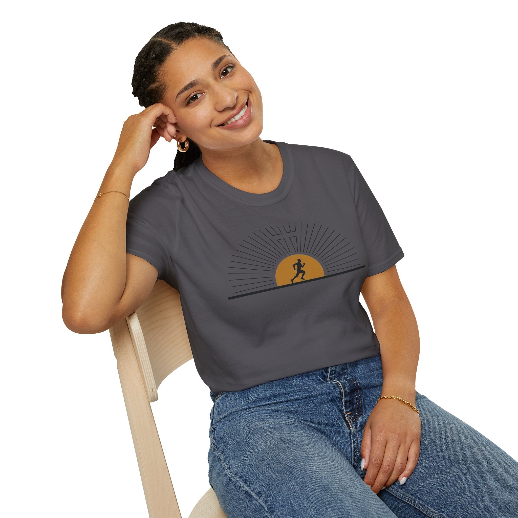 Morning Sun Christian Runner T-Shirt