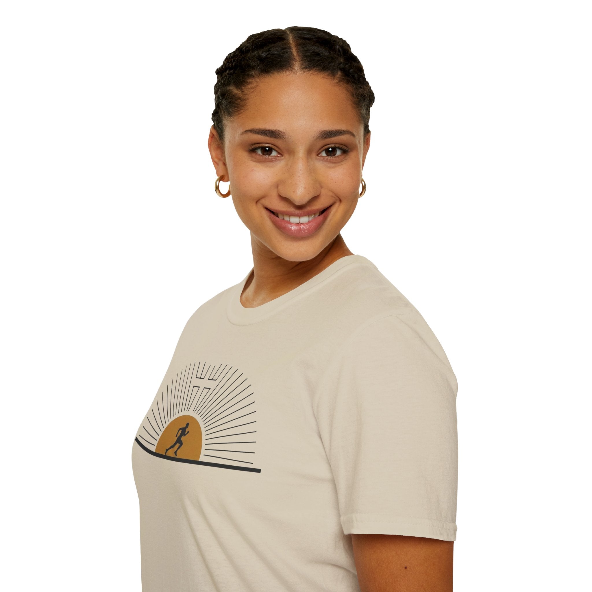 Morning Sun Christian Runner T-Shirt