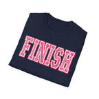 FINISH Christian Runner T-Shirt (Pink)