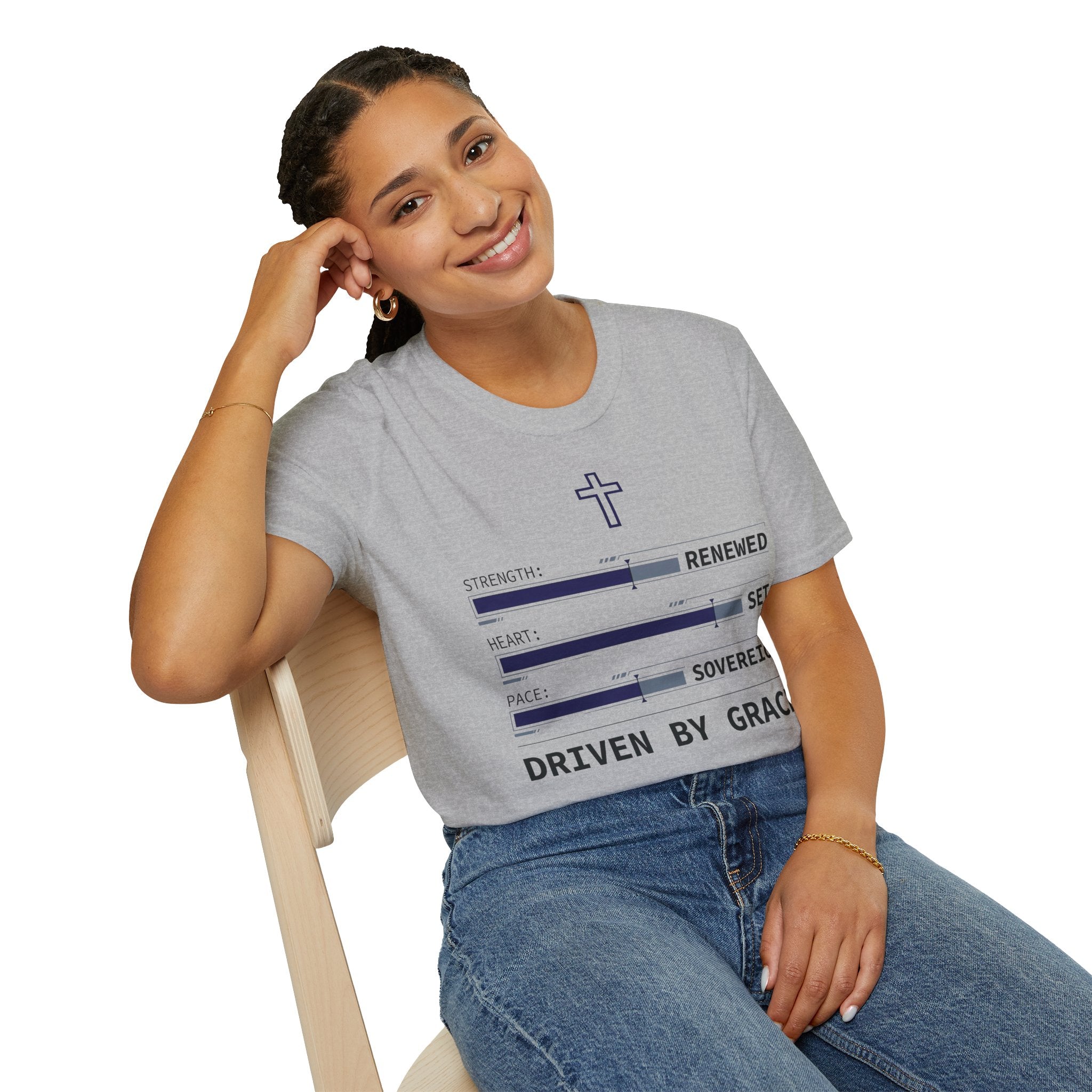 Driven by Grace Christian Runner T-Shirt