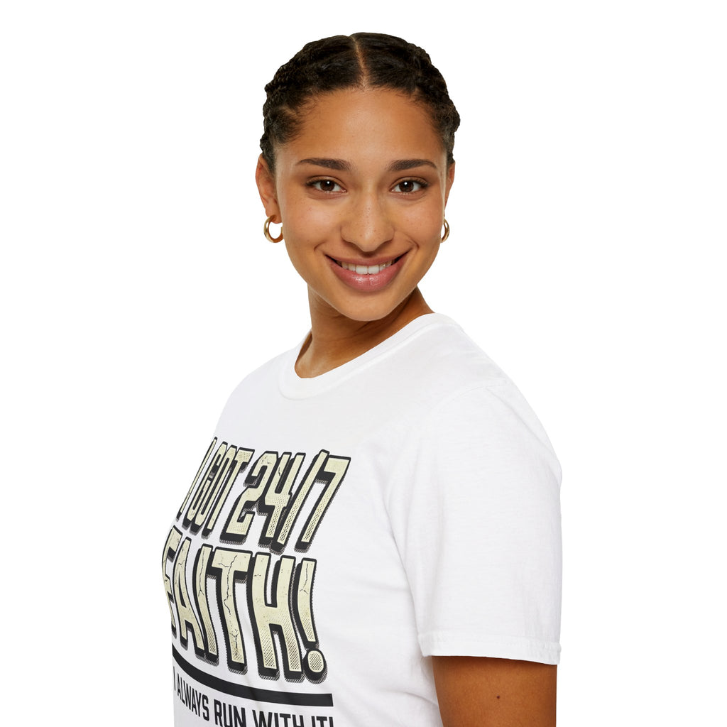 I Got 24/7 Faith Christian Runner T-Shirt
