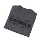 Mission Endure Christian Runner T-Shirt
