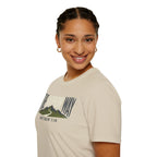 The Narrow Way - Matthew 7:14 Christian Runner T-Shirt