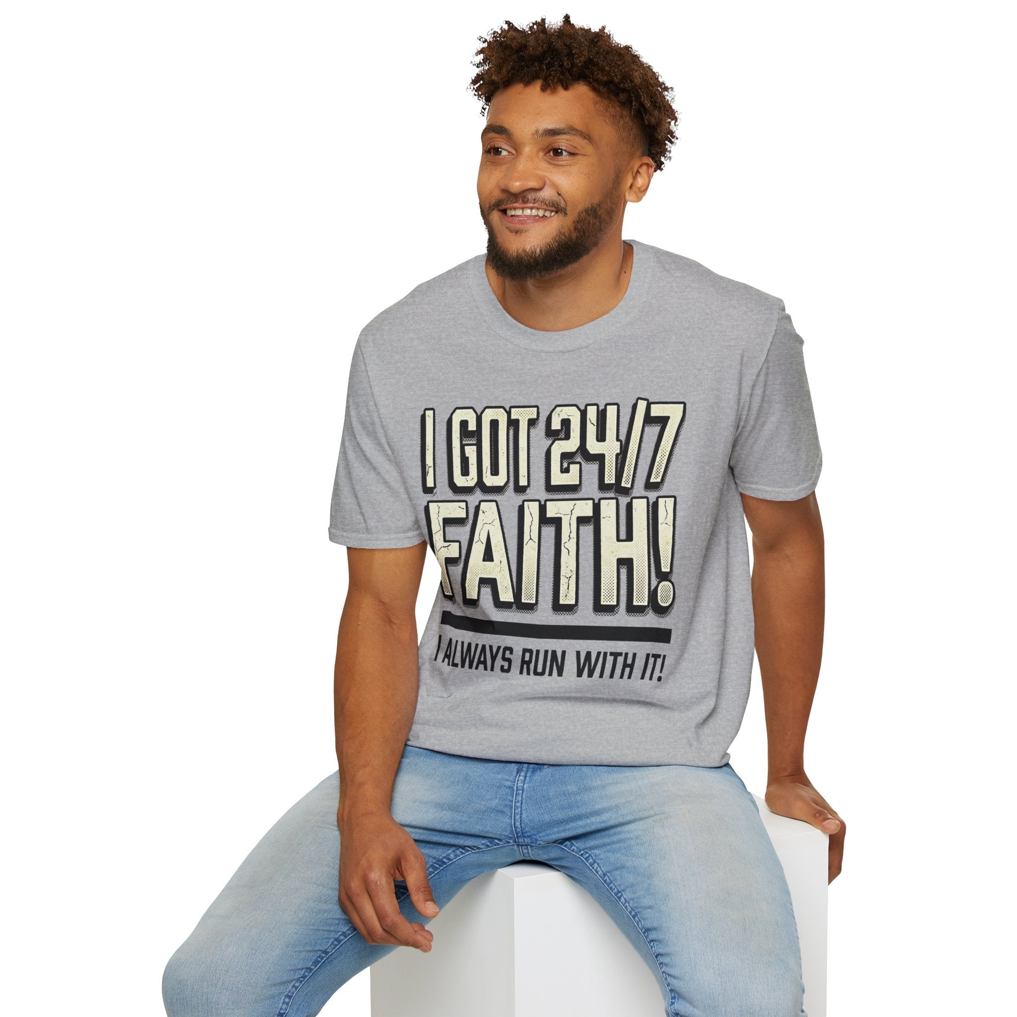 I Got 24/7 Faith Christian Runner T-Shirt