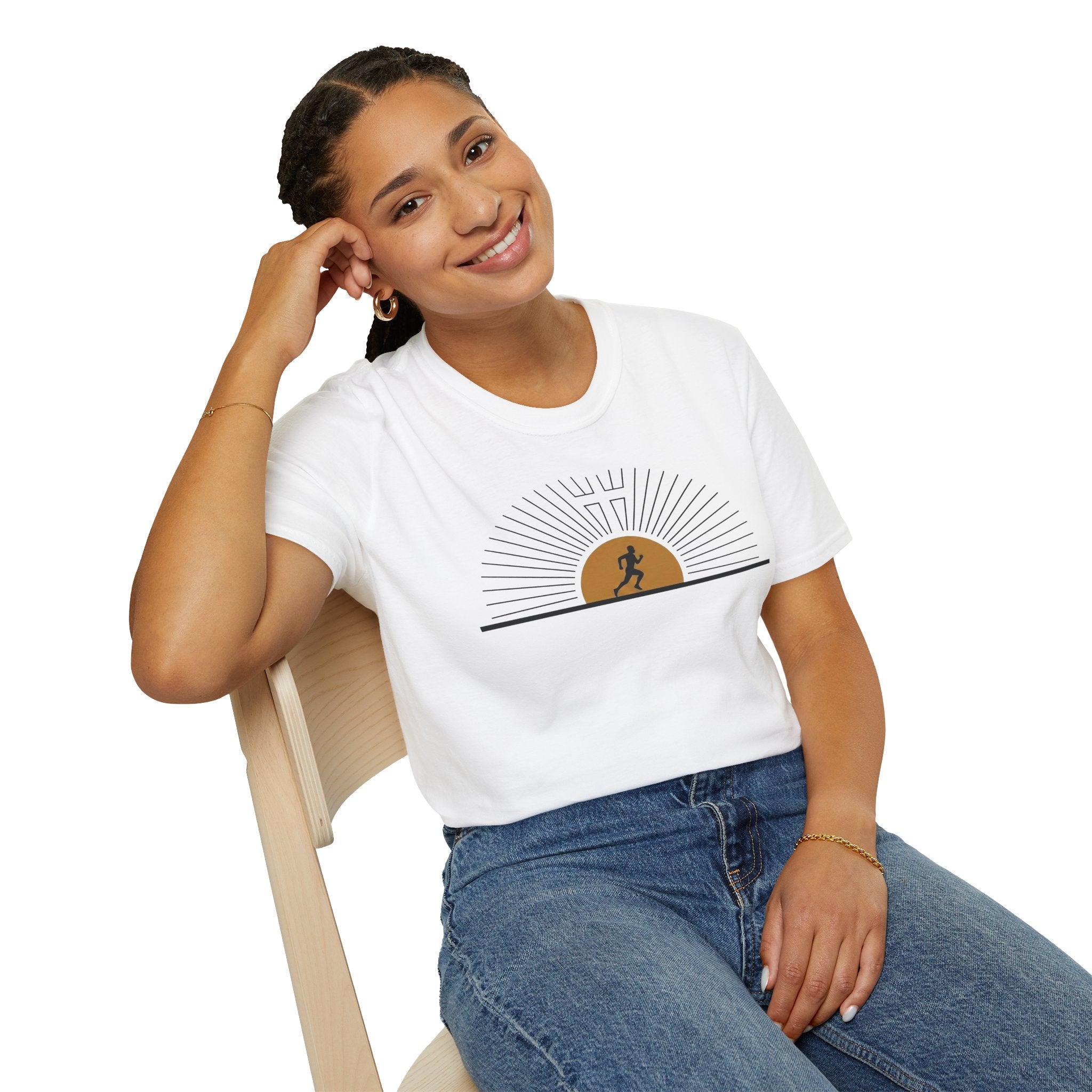 Morning Sun Christian Runner T-Shirt