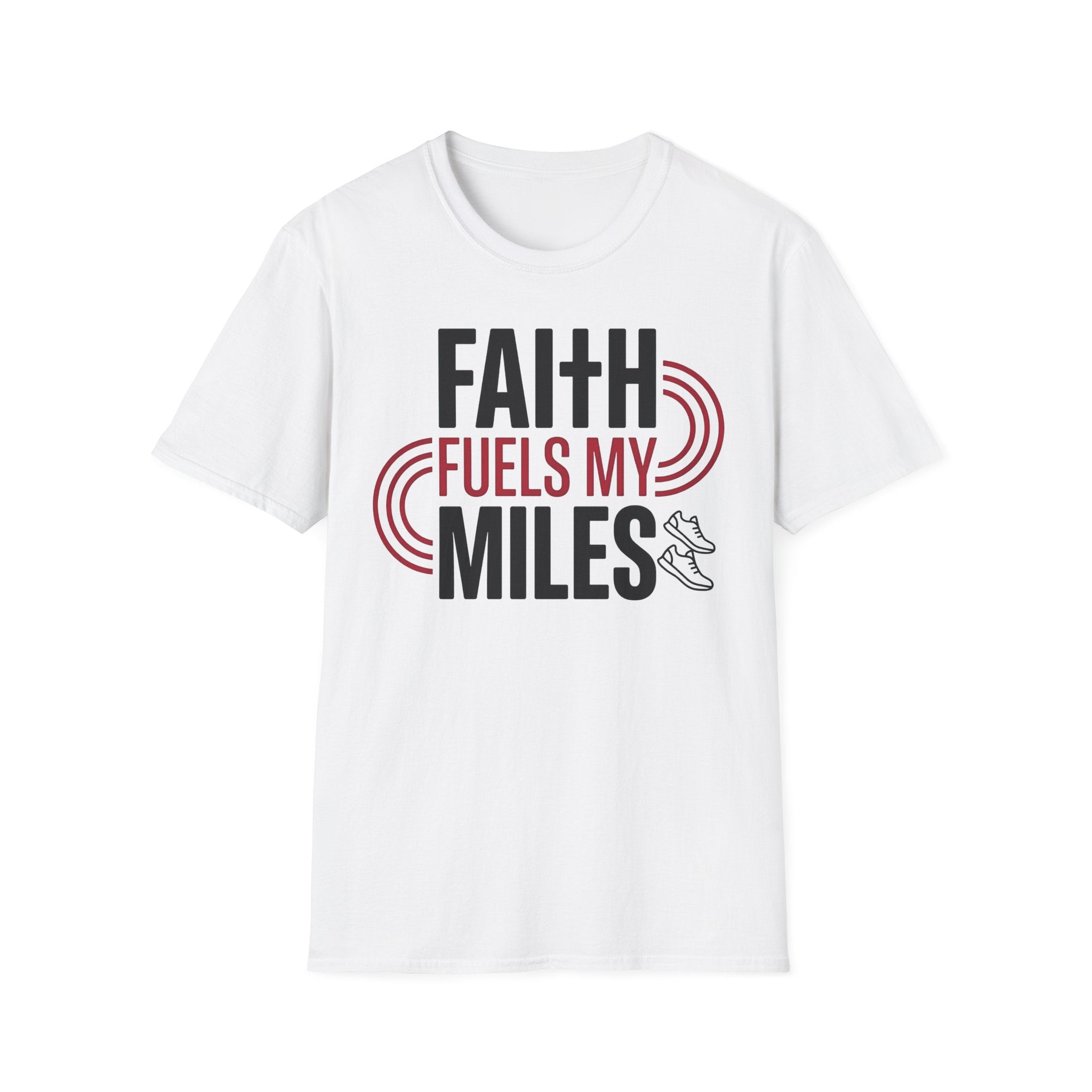 Faith Fuels My Miles Christian Runner T-Shirt