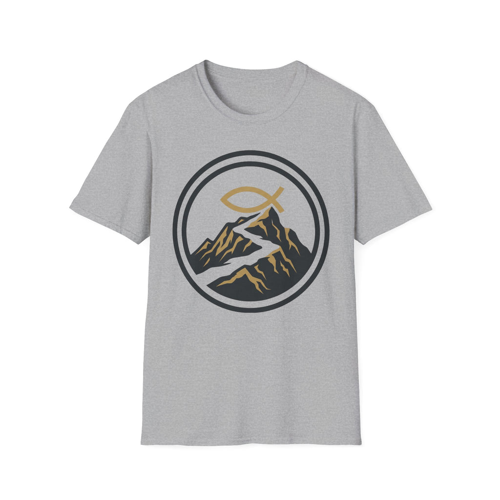 Trail Endurance Mountain Ichthys Christian Runner T-Shirt
