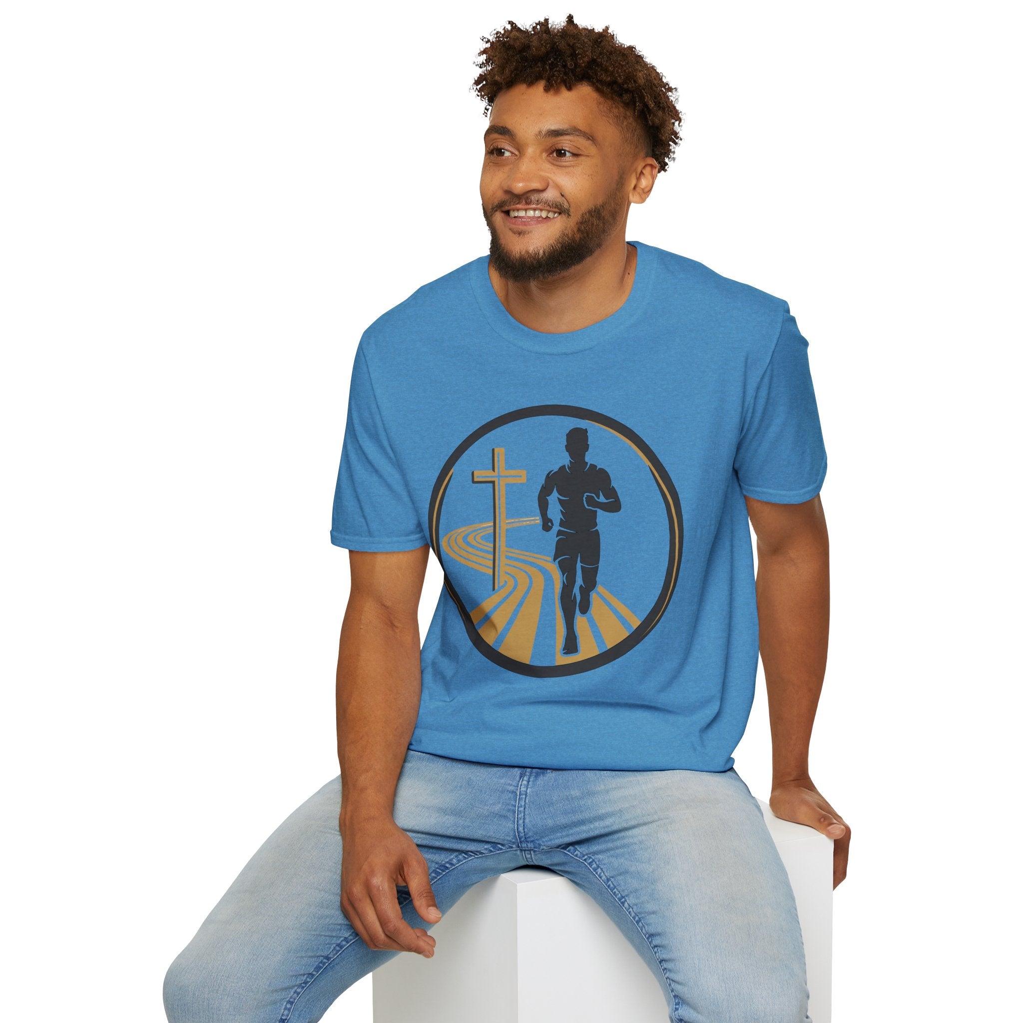 Guided Crossmark Christian Runner T-Shirt