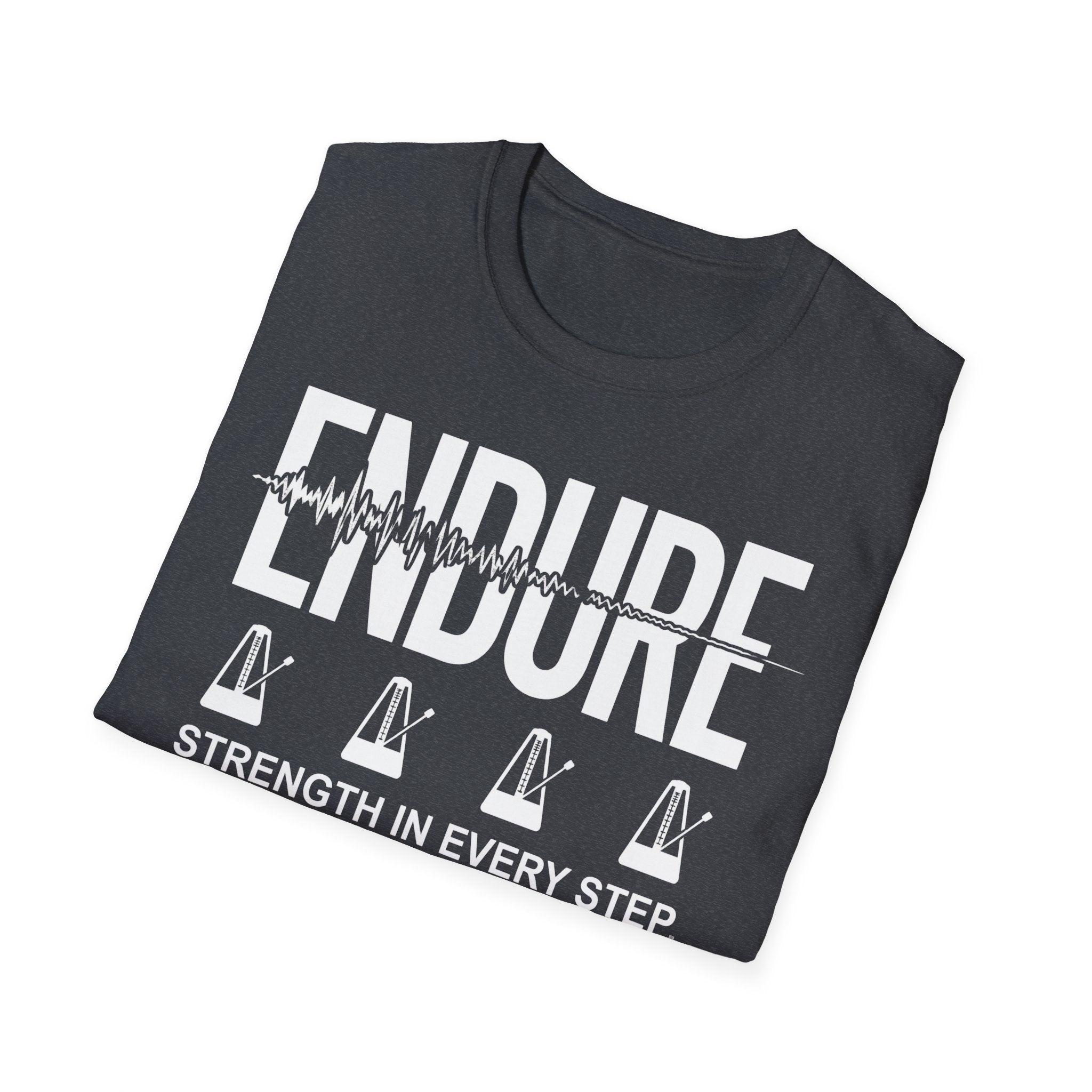 Endure: Strength in Every Step Christian Runner T-Shirt