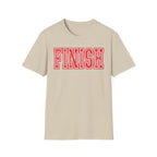 FINISH Christian Runner T-Shirt (Red)