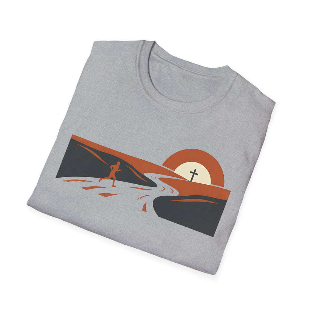 Cross Horizon Christian Runner T-Shirt