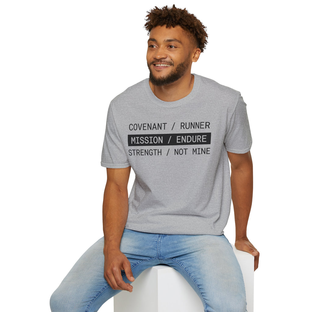 Mission Endure Christian Runner T-Shirt