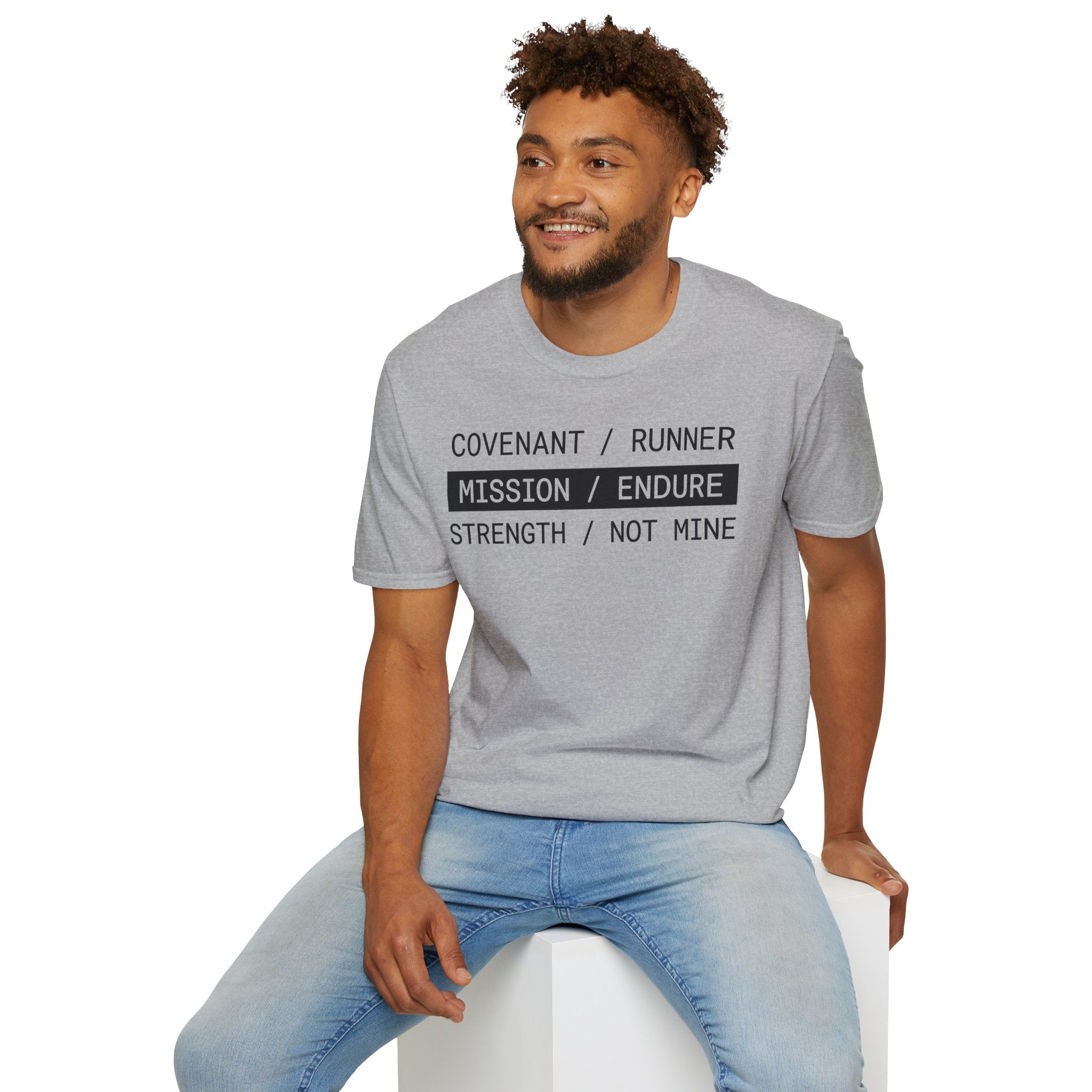 Mission Endure Christian Runner T-Shirt