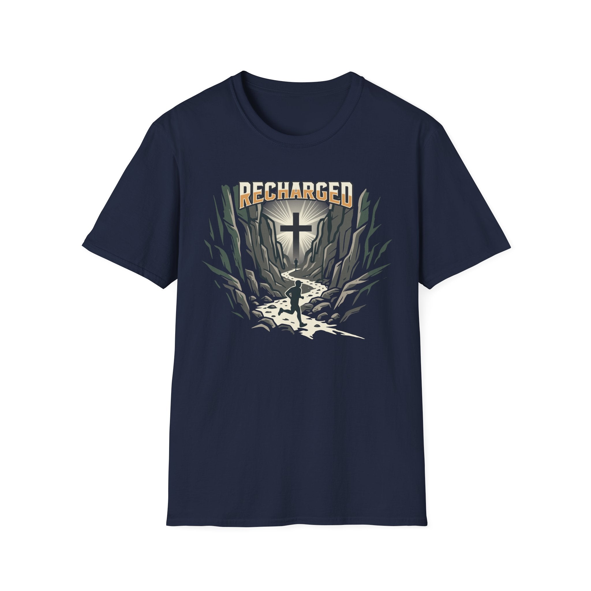 Recharged Christian Runner T-Shirt