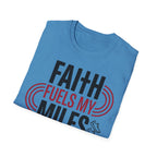 Faith Fuels My Miles Christian Runner T-Shirt